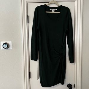 Max Studio green knit dress